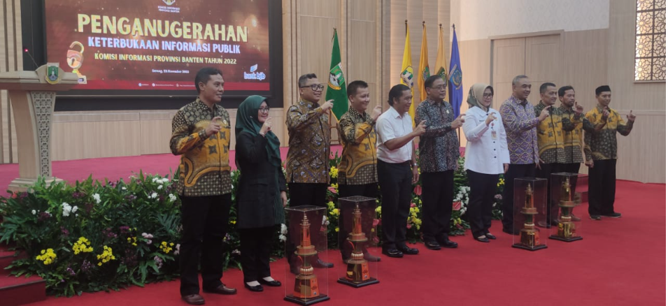Pejabat Pengelola Informasi Dan Dokumentasi (PPID) PT. Jamkrida Banten Raih Penghargaan Badan Publik Informatif Yang Ke 2 Kali